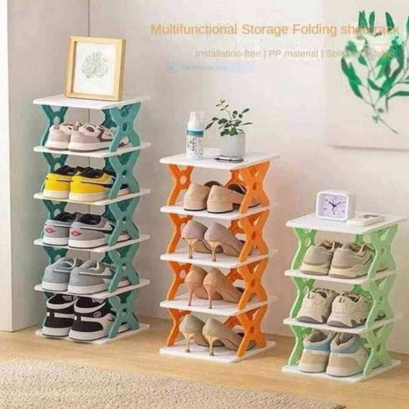 Multifunctional 5 Layer Shoe Organizer Rack