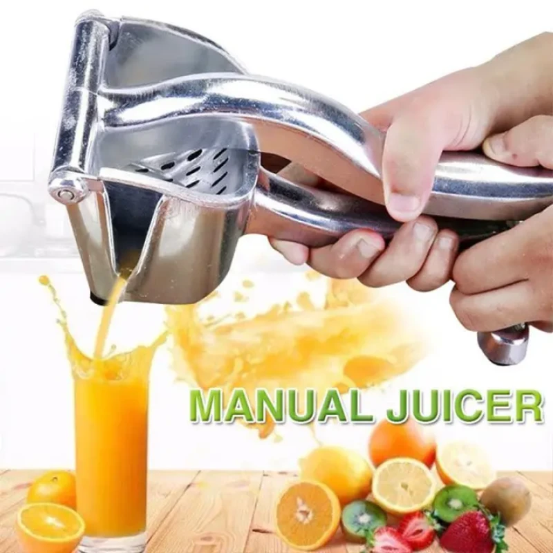 Multifunctional Aluminum Alloy Lemon Juicer Manual Pomegranate Juice Squeezer Pressure Lemon Sugar Cane Juice Kitchen Fruit Tool High Quality