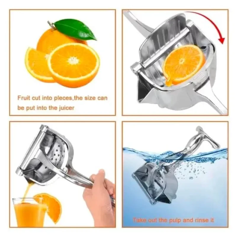 Multifunctional Aluminum Alloy Lemon Juicer Manual Pomegranate Juice Squeezer Pressure Lemon Sugar Cane Juice Kitchen Fruit Tool High Quality